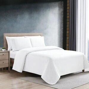 NEW Kathy Ireland Cool Comfort King Size Sheet Set in White